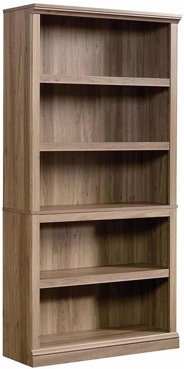 Sauder® Select Sauder Select Salt Oak 5-Shelf Bookcase-0