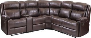 Parker House® Eclipse Florence Brown 6-Piece Sectional Sofa Set
