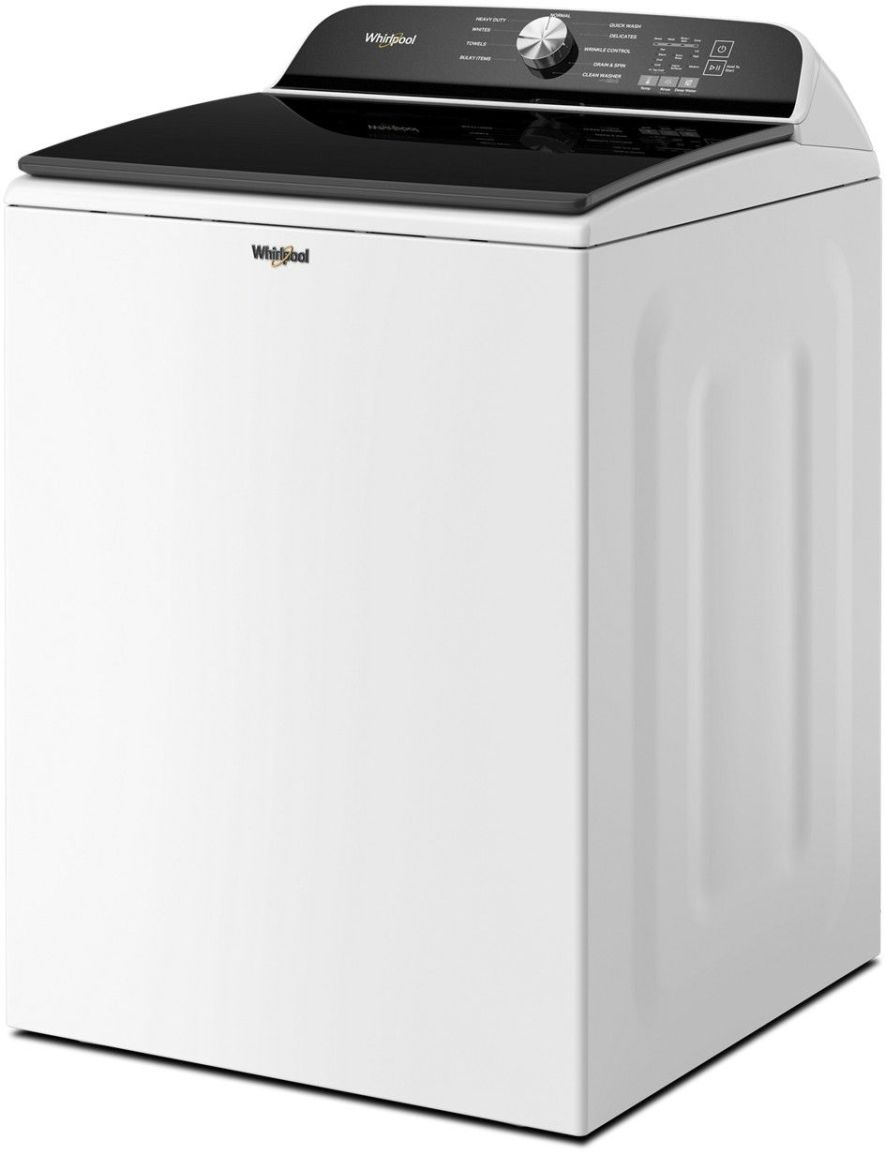 Whirlpool® 5.3 Cu. Ft. White Top Load Washer | Grand Appliance And TV