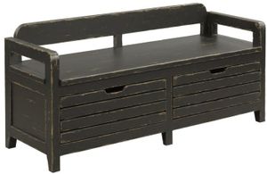 Kincaid® Mill House Anvil Black Engold Bed End Bench