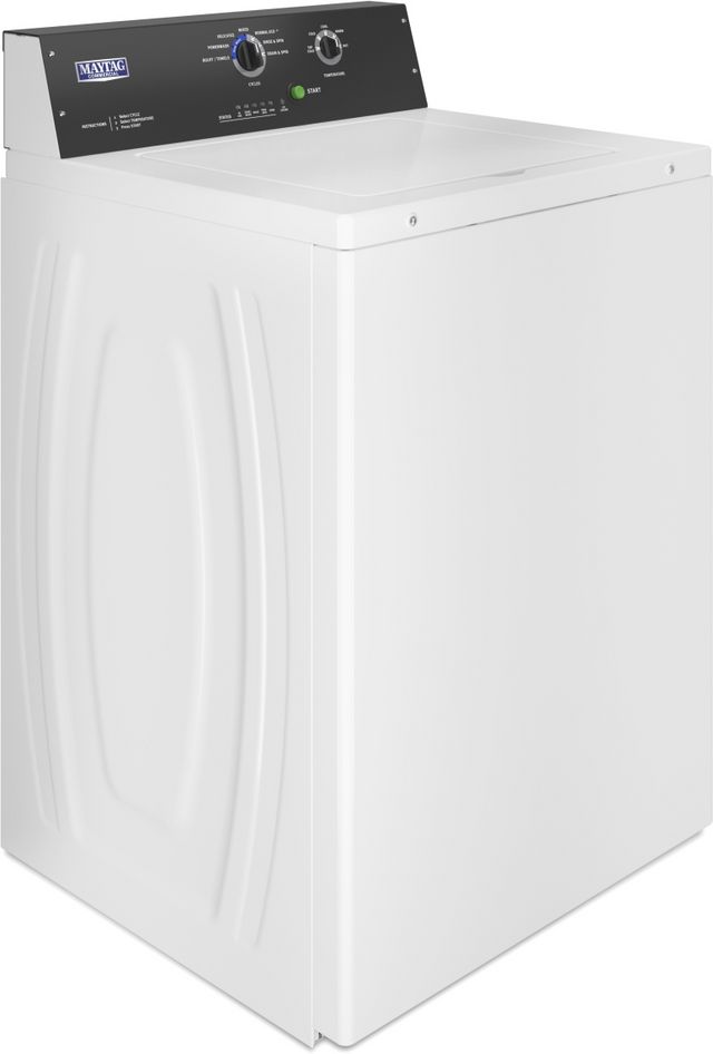 Maytag Commercial® 3.3 Cu. Ft. White Commercial Washer-1