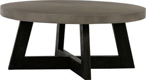 Armen Living Chester Gray Coffee Table