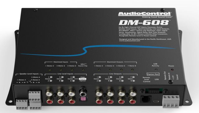 AudioControl® DM-608 Premium 6 Input 8 Output DSP Matrix Processor 0