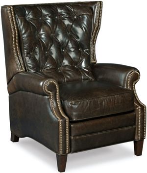 Hooker® Furniture RC Hudson Balmoral Blair/Natchez Brown Recliner