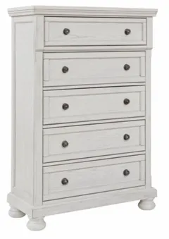 Signature Design by Ashley® Robbinsdale Antique White Chest of Drawers