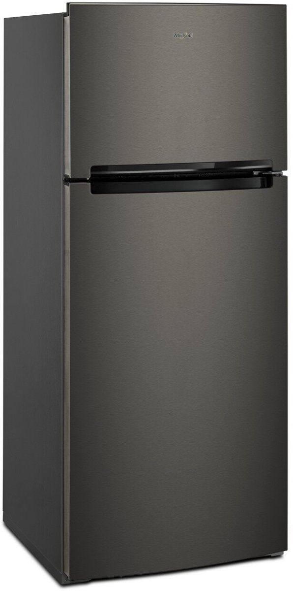 Whirlpool® 17.6 Cu. Ft. Fingerprint Resistant Black Stainless Steel Top Freezer Refrigerator 1