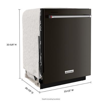KitchenAid® 24" Stainless Steel Built In Dishwasher 14