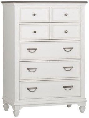 Liberty Allyson Park Wire Brushed White Chest