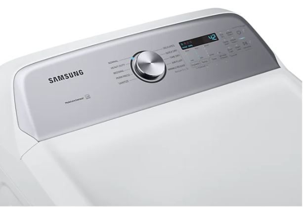 Samsung 7.4 Cu. Ft. White Front Load Electric Dryer 4