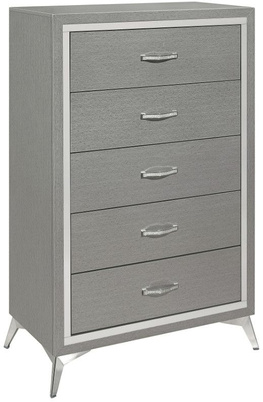 New Classic® Home Furnishings Huxley Gray Chest-0