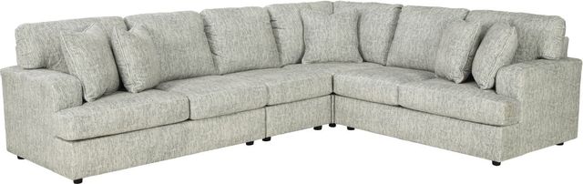 Signature Design by Ashley® Playwrite 4-Piece Gray Sectional