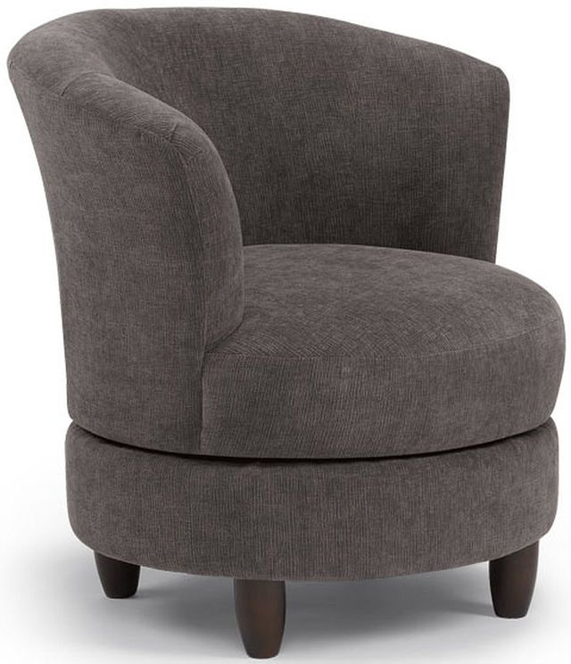 Best Home Furnishings Palmona Espresso Swivel Chair 5