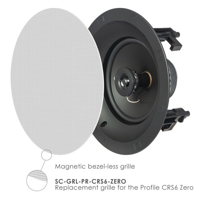 SpeakerCraft® Profile CRS6 6-Pack In-Ceiling Speakers 4