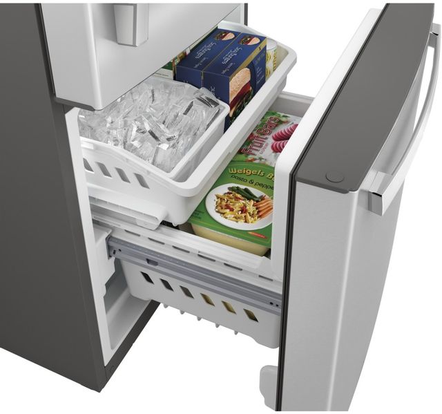 Réfrigérateur à congélateur inférieur de 30 po GE® de 21,0 pi³ - Acier inoxydable résistant aux traces de doigt 4