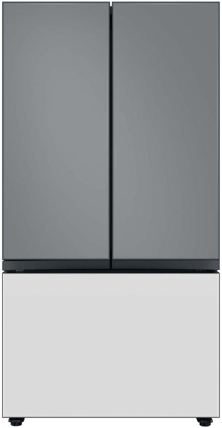 Samsung Bespoke 18" Matte Grey Glass French Door Refrigerator Top Panel 1