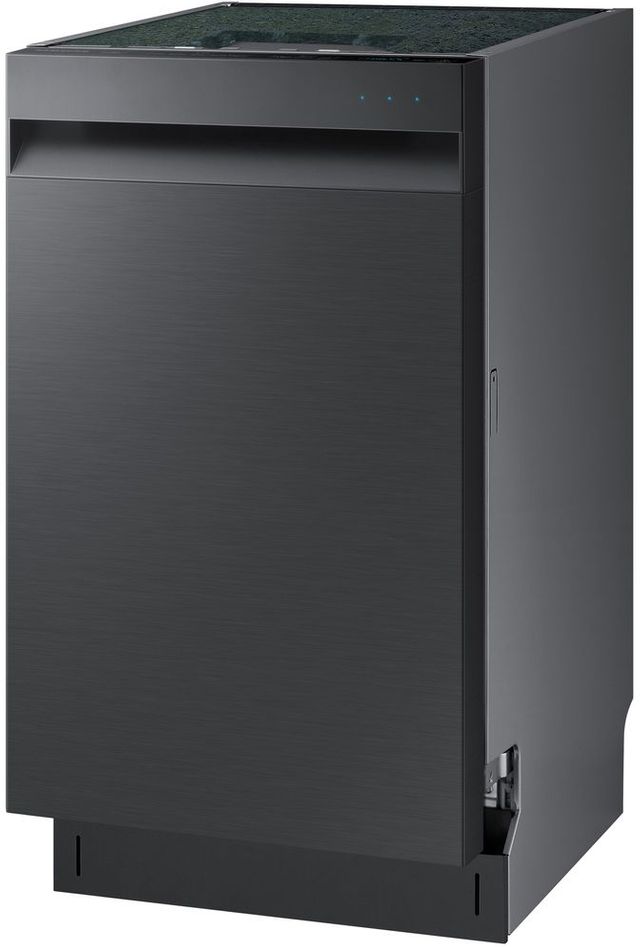 Samsung 18" Fingerprint Resistant Black Stainless Steel Built In Dishwasher-1