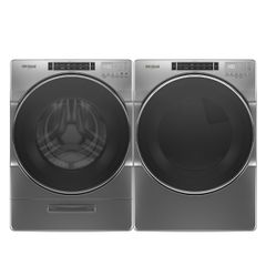 Whirlpool® Chrome Shadow Laundry Pair