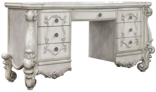 ACME Furniture Versailles Bone White Vanity Desk