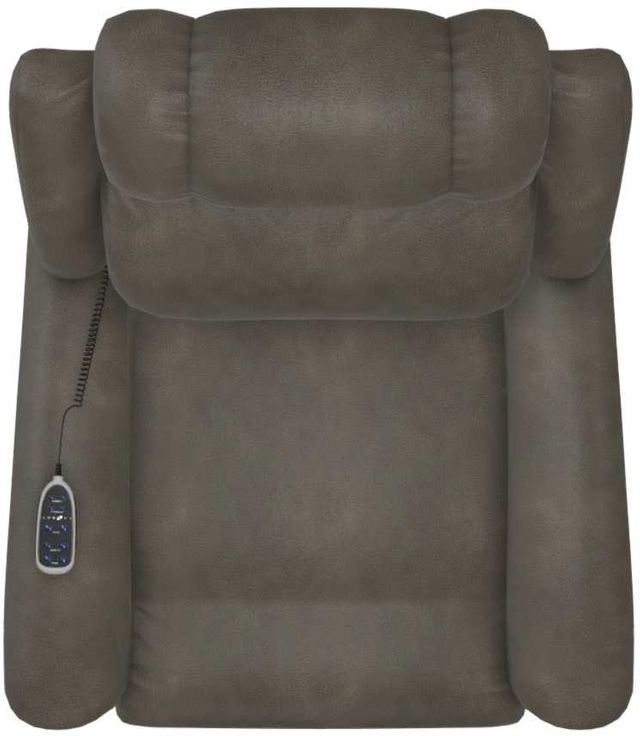 La-Z-Boy® Clayton Slate Gold Power Lift Recliner with Massage and Heat 3