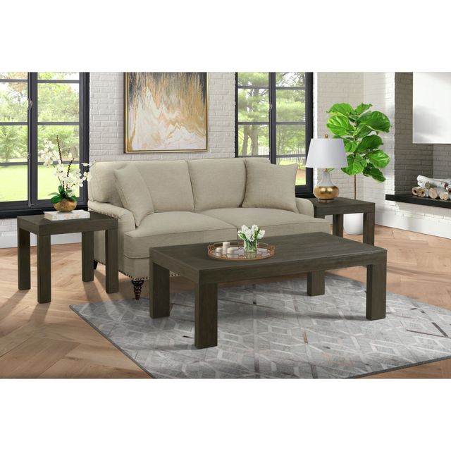 Elements Grady End Table with Power-3