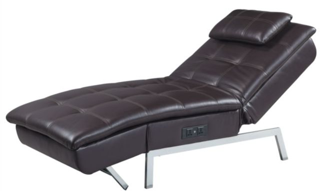 ACME Furniture Padilla Brown Chaise Lounge 1