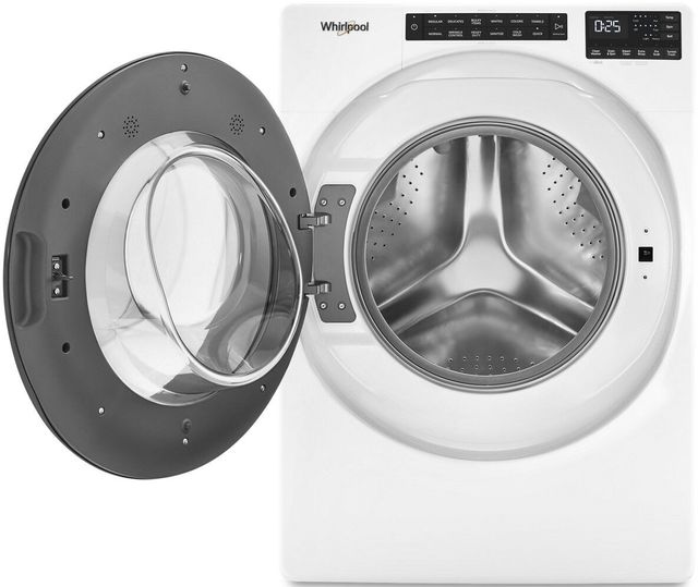 Whirlpool® 5.0 Cu. Ft. White Front Load Washer 1
