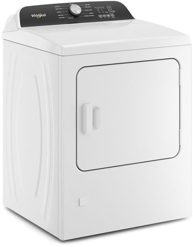 Whirlpool® 7.0 Cu. Ft. White Gas Dryer 2