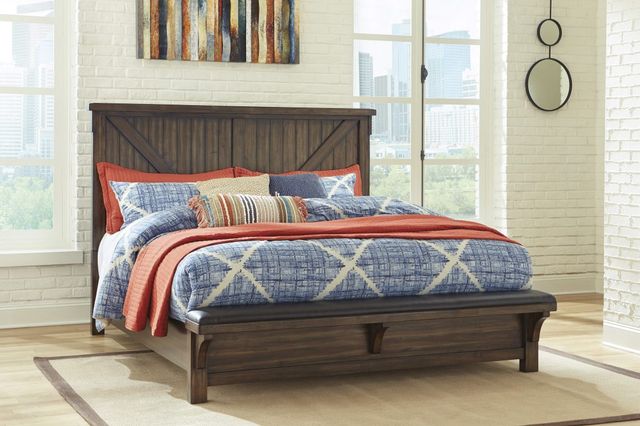 Tête de lit à panneaux grand grand Lakeleigh, brun, Signature Design by Ashley® 4