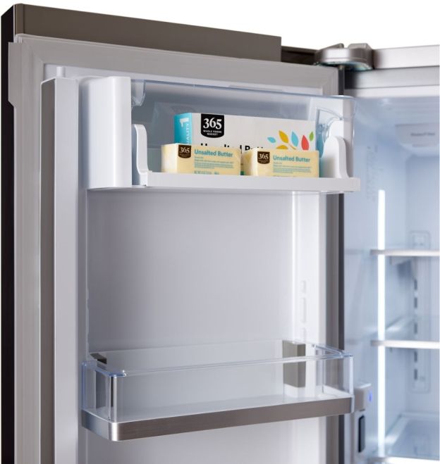 Viking® 3 Series 19.8 Cu. Ft. Stainless Steel Counter Depth Freestanding French Door Refrigerator 10