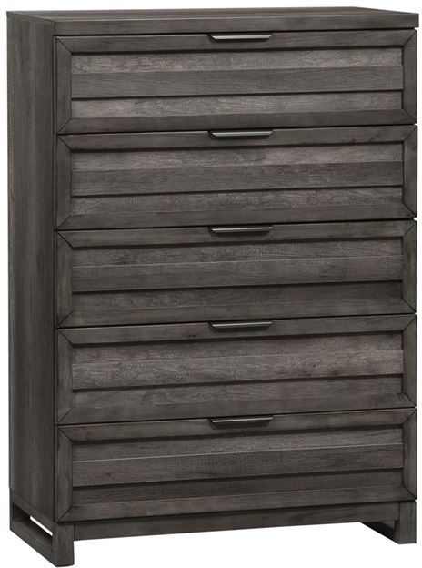 Liberty Furniture Tanners Creek Greystone 5 Drawer Chest-0