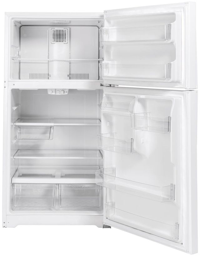 Crosley® 21.9 Cu. Ft. Stainless Steel Freestanding Top Freezer Refrigerator 1