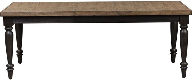 Liberty Harvest Home Chalkboard Rectangular Leg Table-1