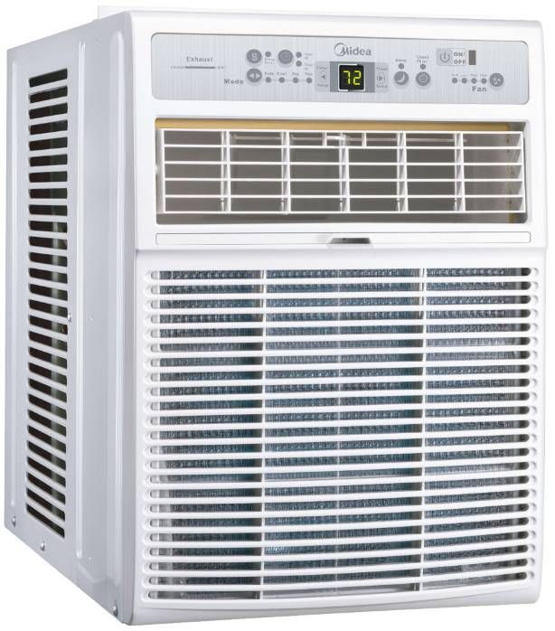 Midea White 10,000 BTU Casement Window Air Conditioner