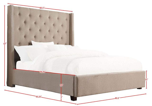 Homelegance® Fairborn Full Platform Bed 3