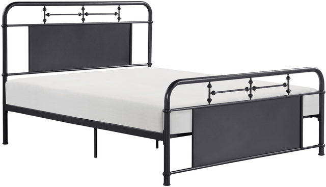 New Classic Kailani King Panel Bed in Black
