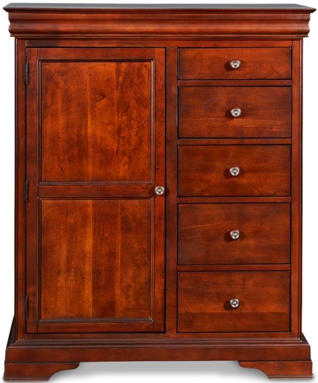 New Classic® Home Furnishings Versaille Bordeaux Door Chest | Bob Mills ...