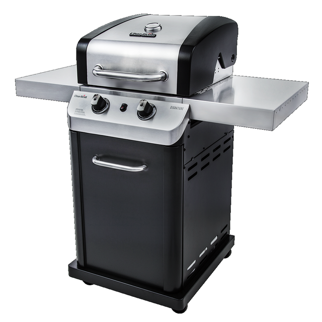 Char-Broil® Signature Series™ 45.9"Gas Grill-Black with Stainless Steel 2