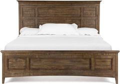 Magnussen® Home Bay Creek Toasted Nutmeg King Panel Bed With Storage Rails P78633893