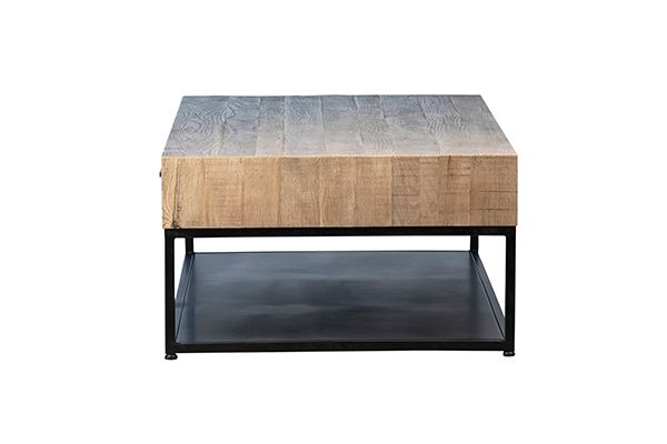 Dovetail Furniture Glennis Gun Metal Coffee Table-1