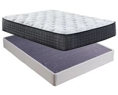 Sierra Sleep® by Ashley® Limited Edition Plush 2-Piece White King Mattress Set