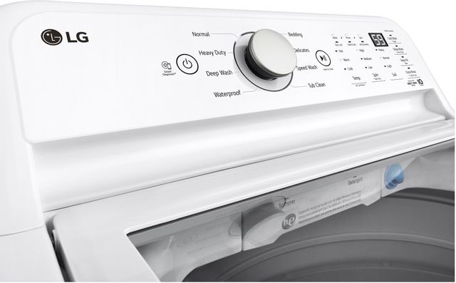 LG 4.8 Cu. Ft. White Top Load Washer 6