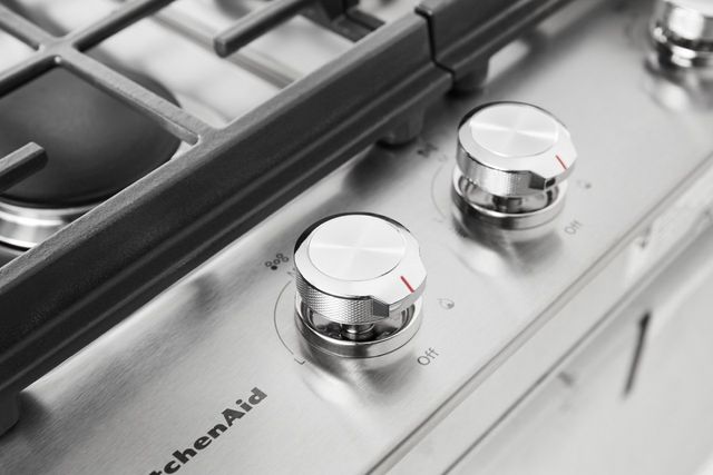 KitchenAid® 30'' Stainless Steel Gas Cooktop 10