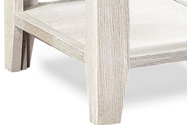 Aspenhome® Eastport Drifted White Chairside Table 2