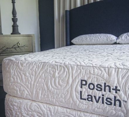 Posh+Lavish™ Reveal Plush King Mattress 0