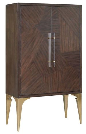 ACME Furniture Andy Brown/Champagne Bar Cabinet