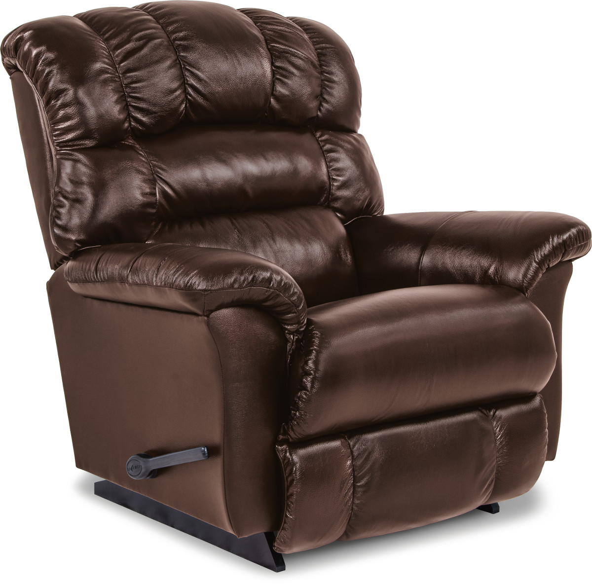 La Z Boy Randell Harvest Leather Reclina Rocker Recliner