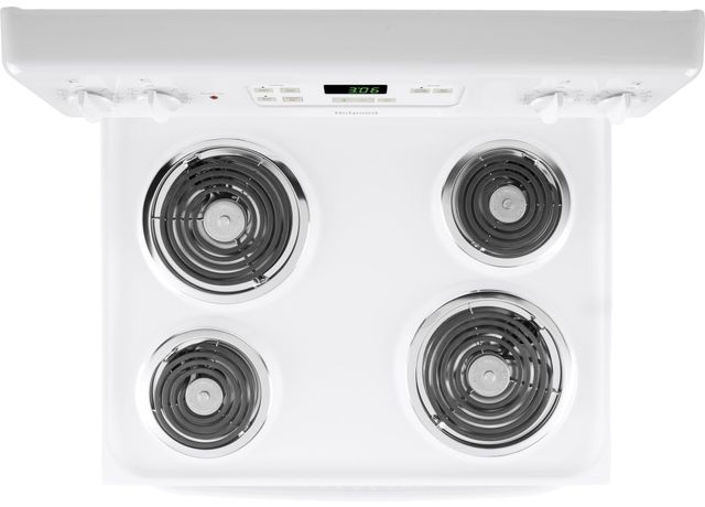 Hotpoint® 30" White Free Standing Electric Range-2