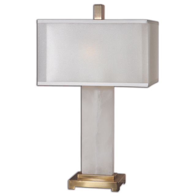 Uttermost® Athanas White Table Lamp