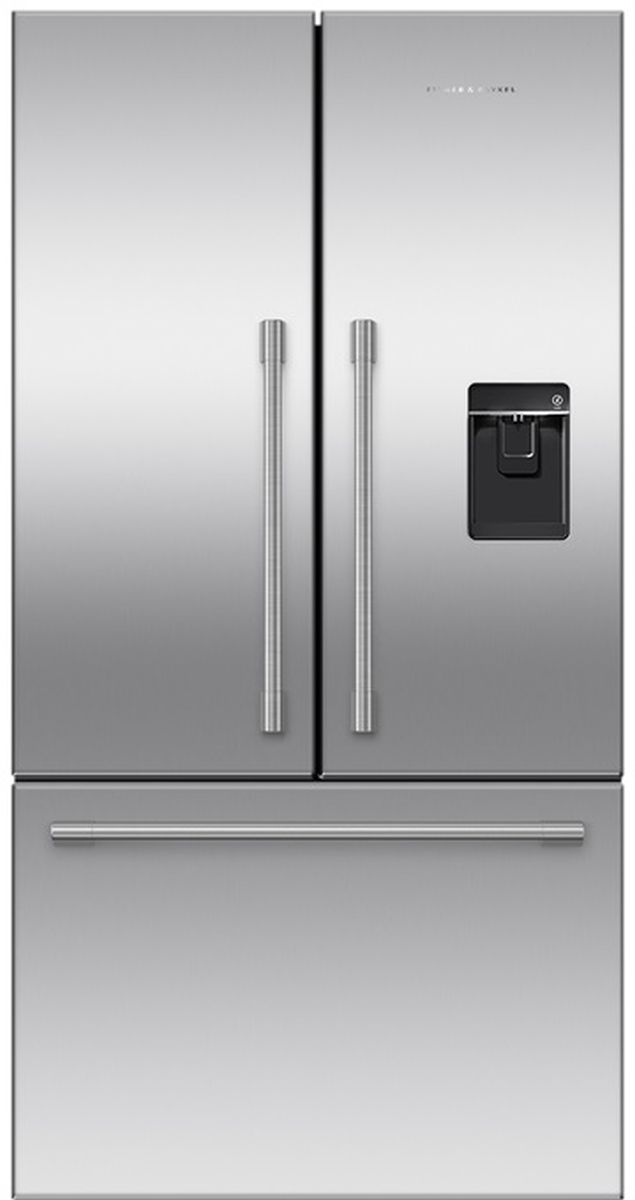 Fisher & Paykel Series 7 20.1 Cu. Ft. Stainless Steel French Door ...