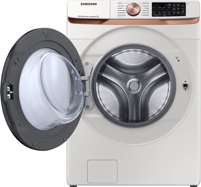 Samsung 8300 Series 5.0 Cu. Ft. Ivory Front Load Washer 1